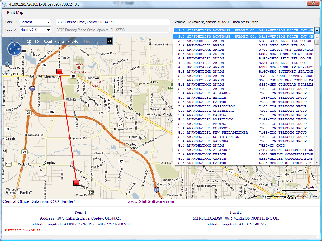 Area Code Chart In Numerical Sequence